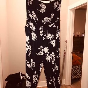 Lb strapless jumpsuit